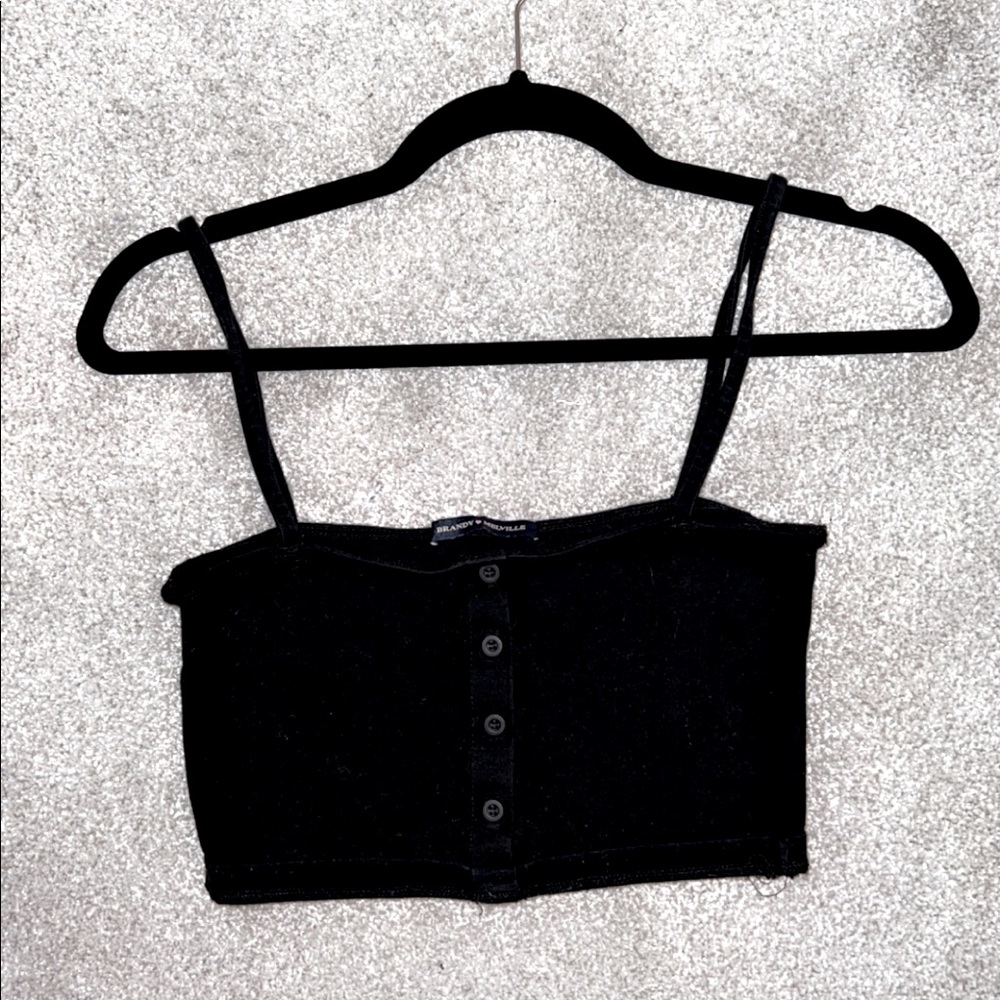 brandy black tank top